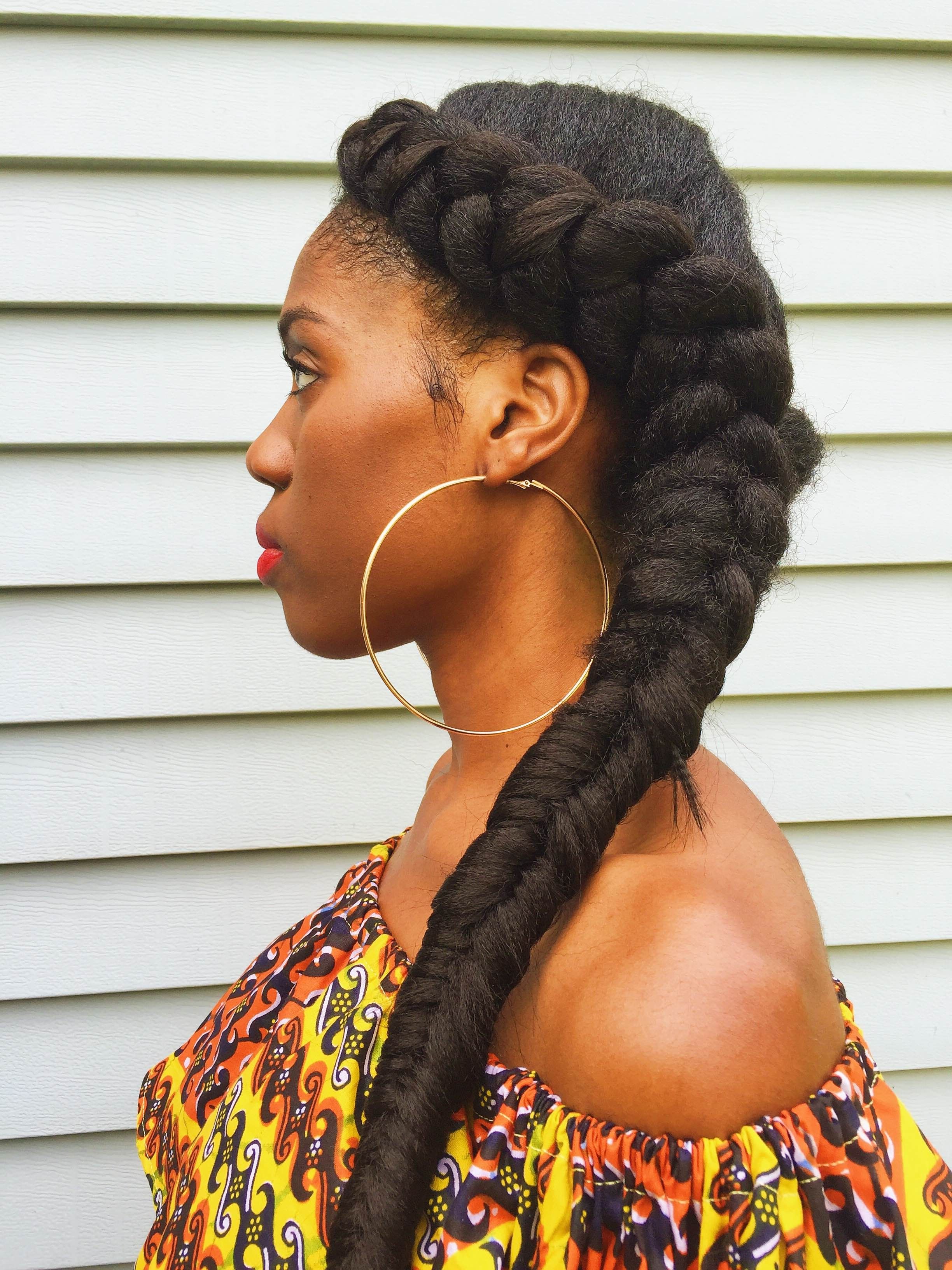 African Braids: 15 Stunning African Hair Braiding Styles And Pictures Intended For Famous Thick Halo Braid Hairstyles (View 12 of 15)