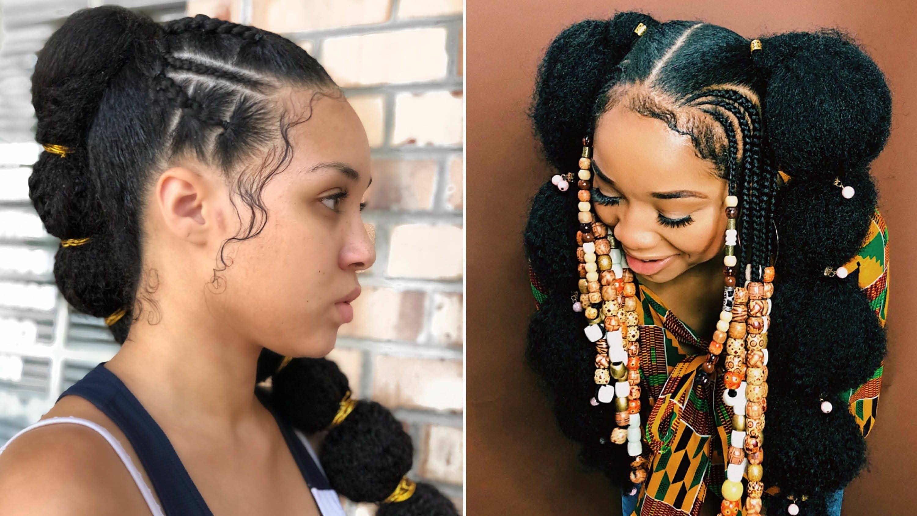 Afro Puff Bubble Ponytails Are Trending On Instagram (View 6 of 15)