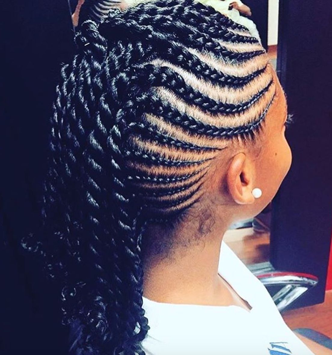 Beautiful Work@hairstress Ae Read The Article Here – Http For Most Current Cornrows Hairstyles For Work (View 6 of 15)