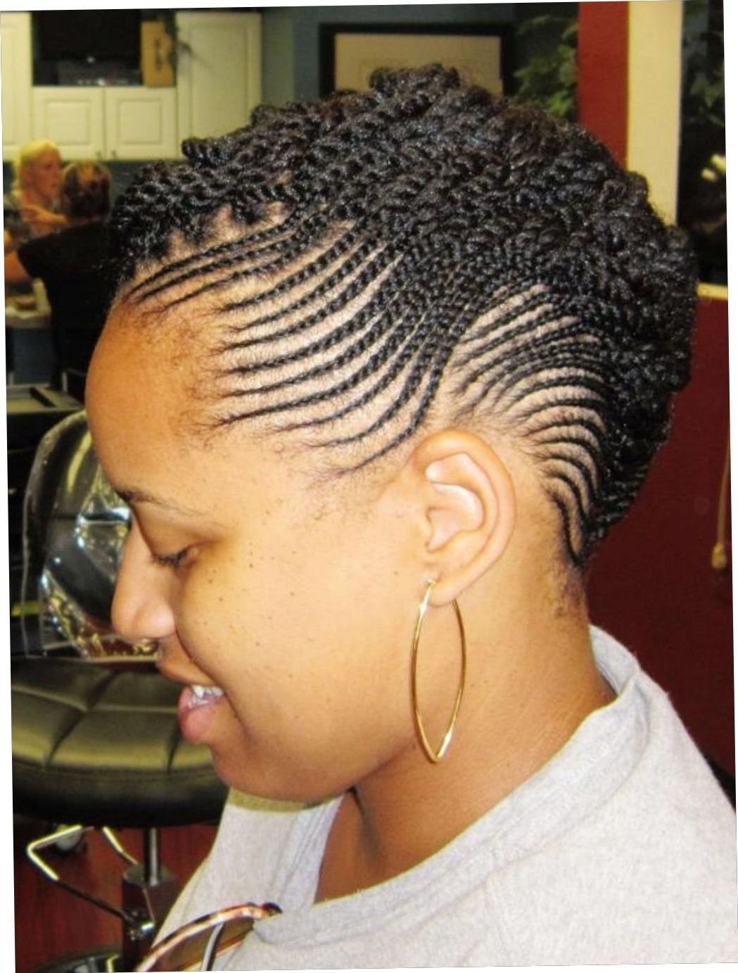 Best And Newest Cornrows African American Hairstyles For Tag: African American Cornrow Braid Styles – Hairstyle Picture Magz (View 13 of 15)