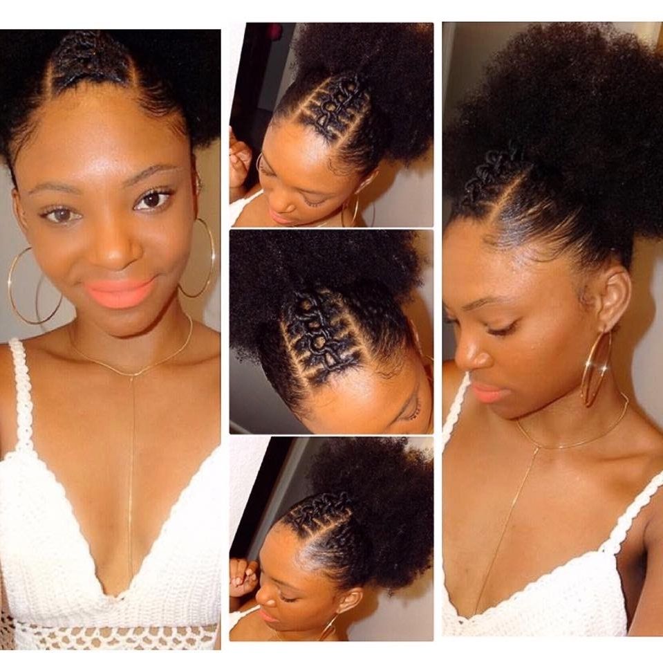 Best And Newest Elastic Cornrows Hairstyles With Cercle Cornrows – Youtube (View 3 of 15)