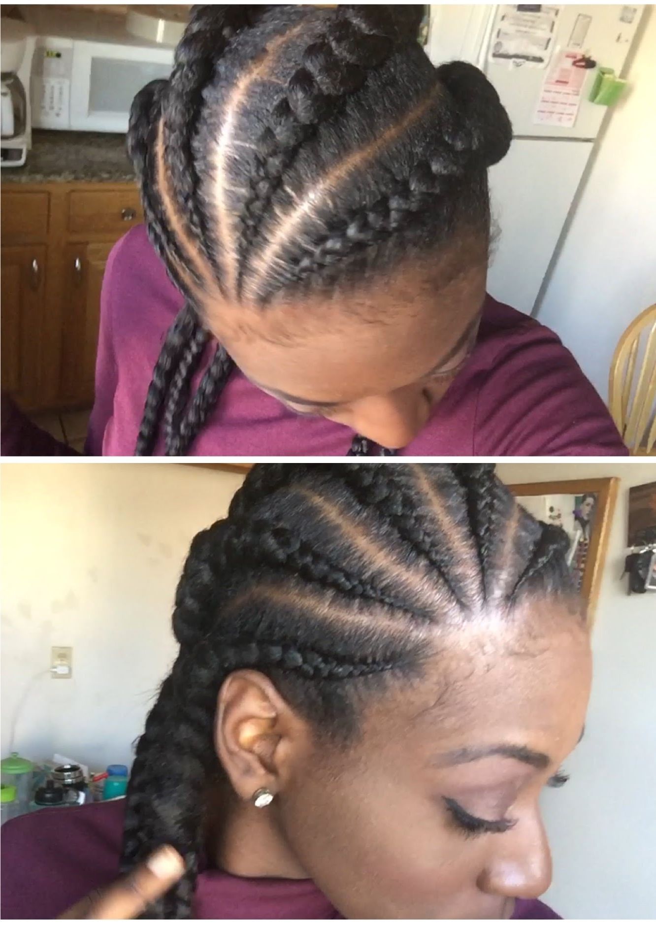Brilliant Ideas Of Cornrows Hairstyles For Natural Hair Fantastic In Most Recently Released Cornrows Hairstyles For Natural Hair (View 11 of 15)