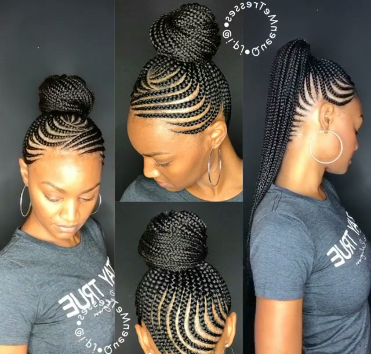 Collection Of Solutions Braid Cornrow Hairstyles Charming How To Pertaining To Most Recent Invisible Cornrows Hairstyles (View 11 of 15)