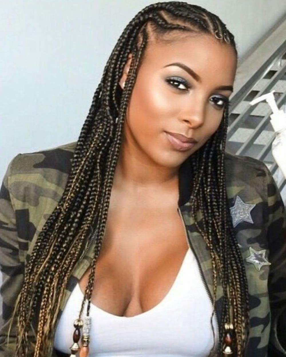 Cornrow Hairstyles For Black Women 2018 2019 – Hairstyles With Most Recently Released Cornrows Hairstyles For African Hair (View 8 of 15)