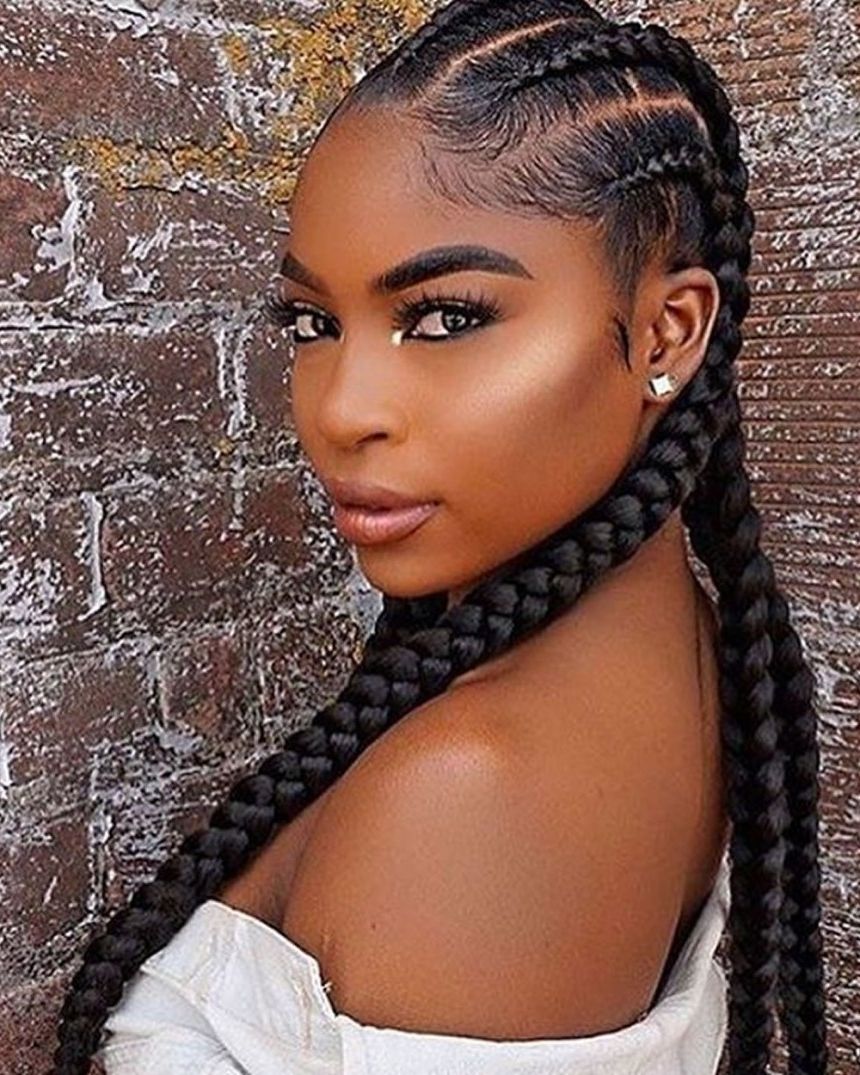 Cornrow Hairstyles For Black Women 2018 2019 – Page 2 – Hairstyles Pertaining To Preferred Cornrows Hairstyles For Black Woman (View 8 of 15)