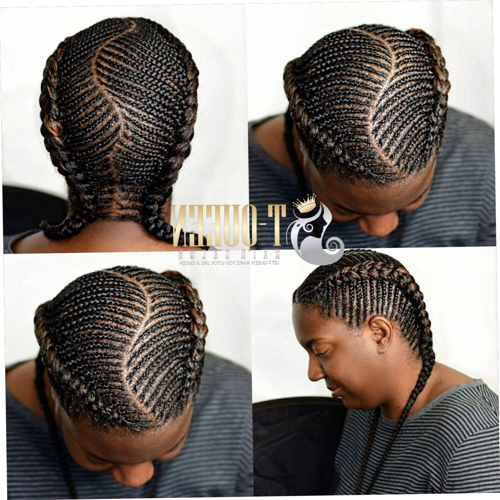 Cornrow Hairstyles For Relaxed Hair – Ibagonsale Intended For Favorite Cornrow Hairstyles For Black Hair (View 15 of 15)
