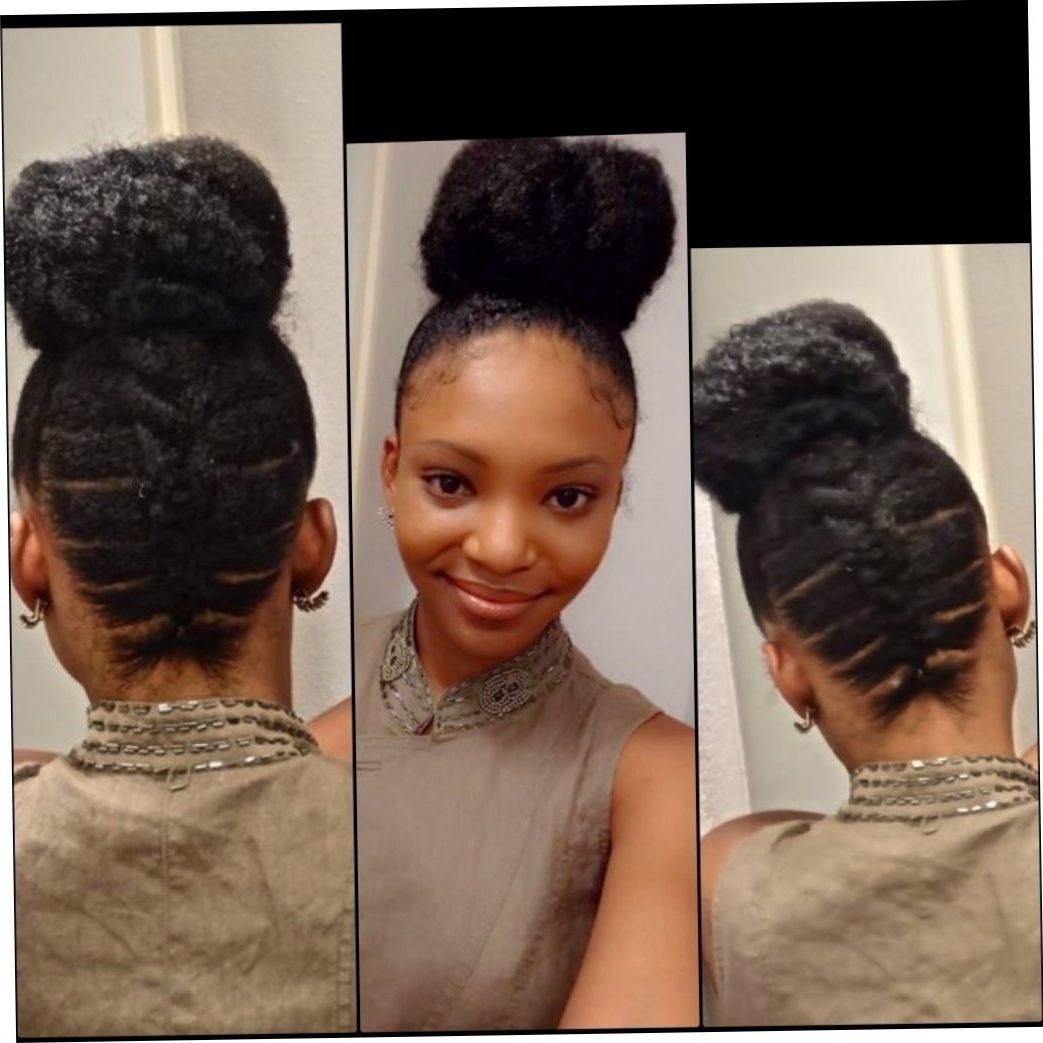 Cornrow Ponytail Hairstyles Cornrow With Afro Ponytail Styles In Well Liked Cornrows Hairstyles With Afro (View 8 of 15)