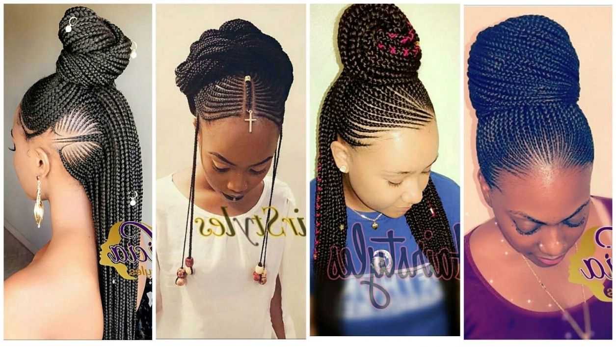 Creative Cornrow Hairstyles: The Best Of 2018 – Wedding Digest Naija Regarding Well Known Cornrows Hairstyles For Wedding (View 10 of 15)