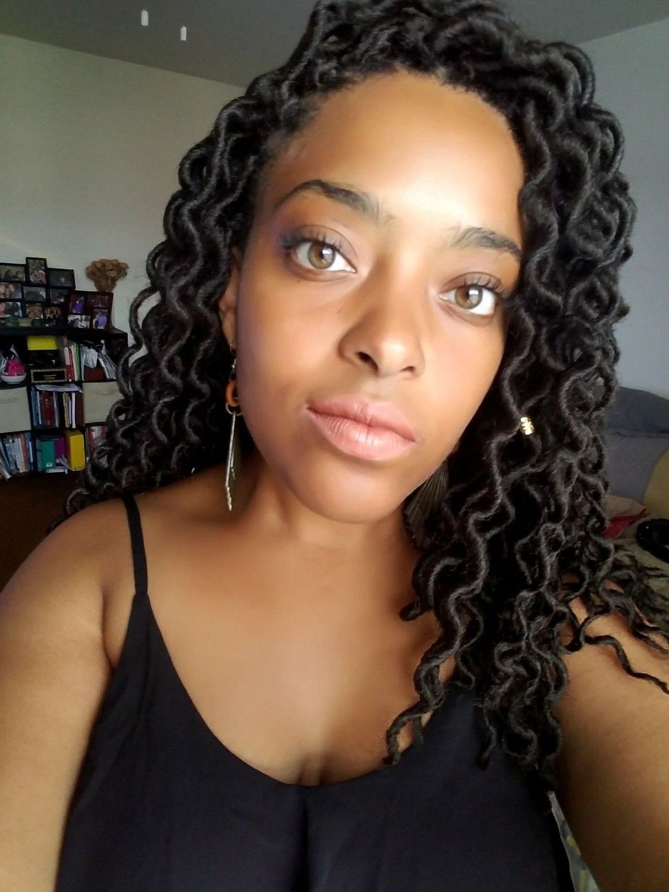 Crochet Braids Curly Wavy Faux Locs (View 4 of 15)