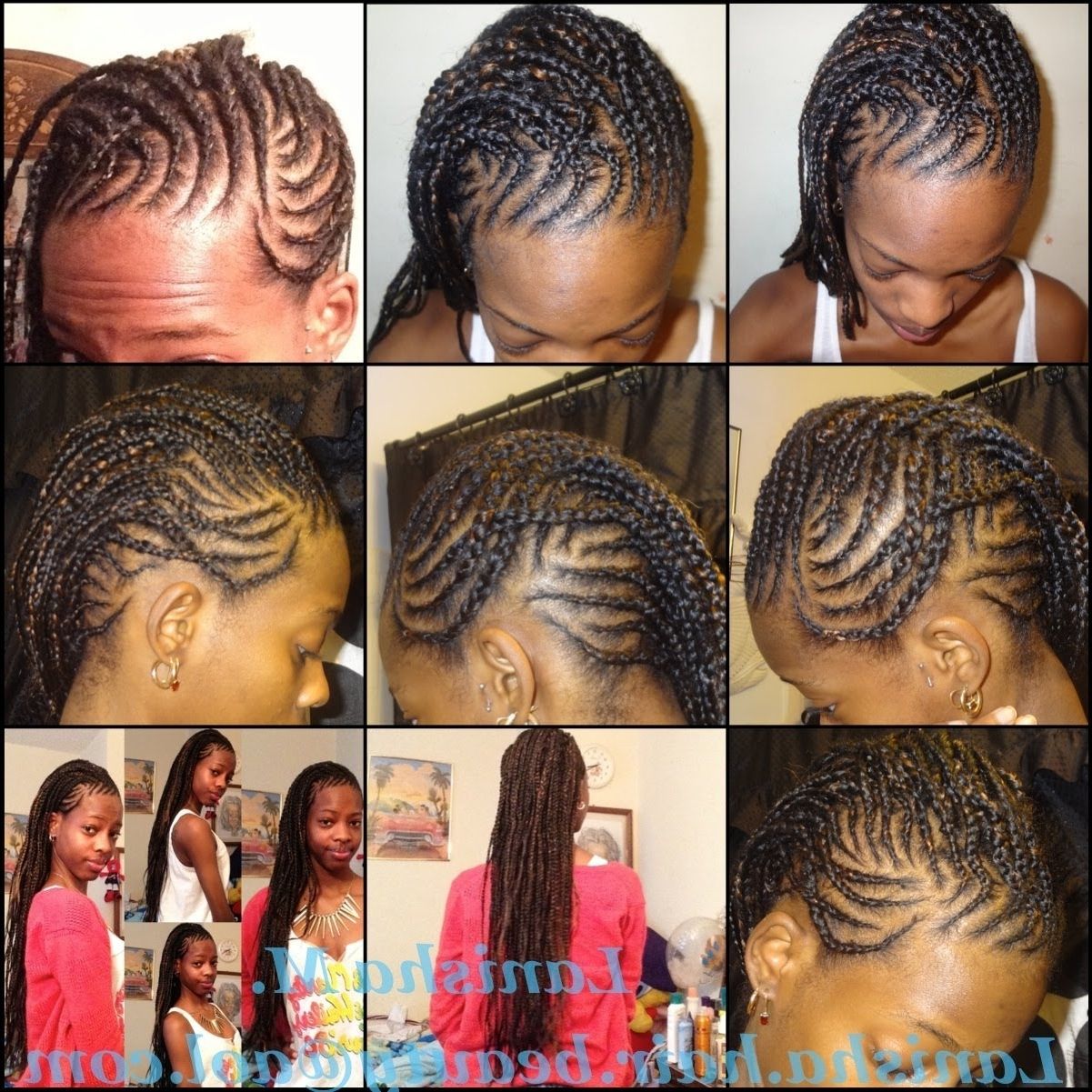 Current Box Braids And Cornrows Mohawk Hairstyles With Regard To Ps (View 1 of 15)