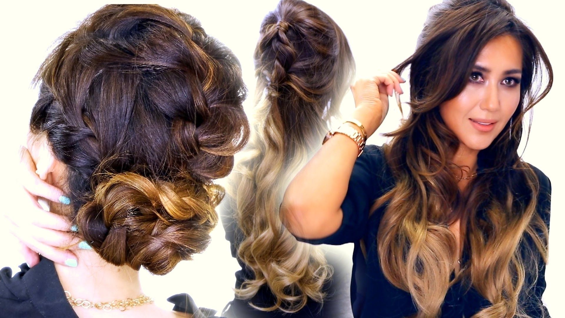Current Braid Hairstyles To Messy Bun With 2 ☆ Summer Braid Hairstyles (View 1 of 15)
