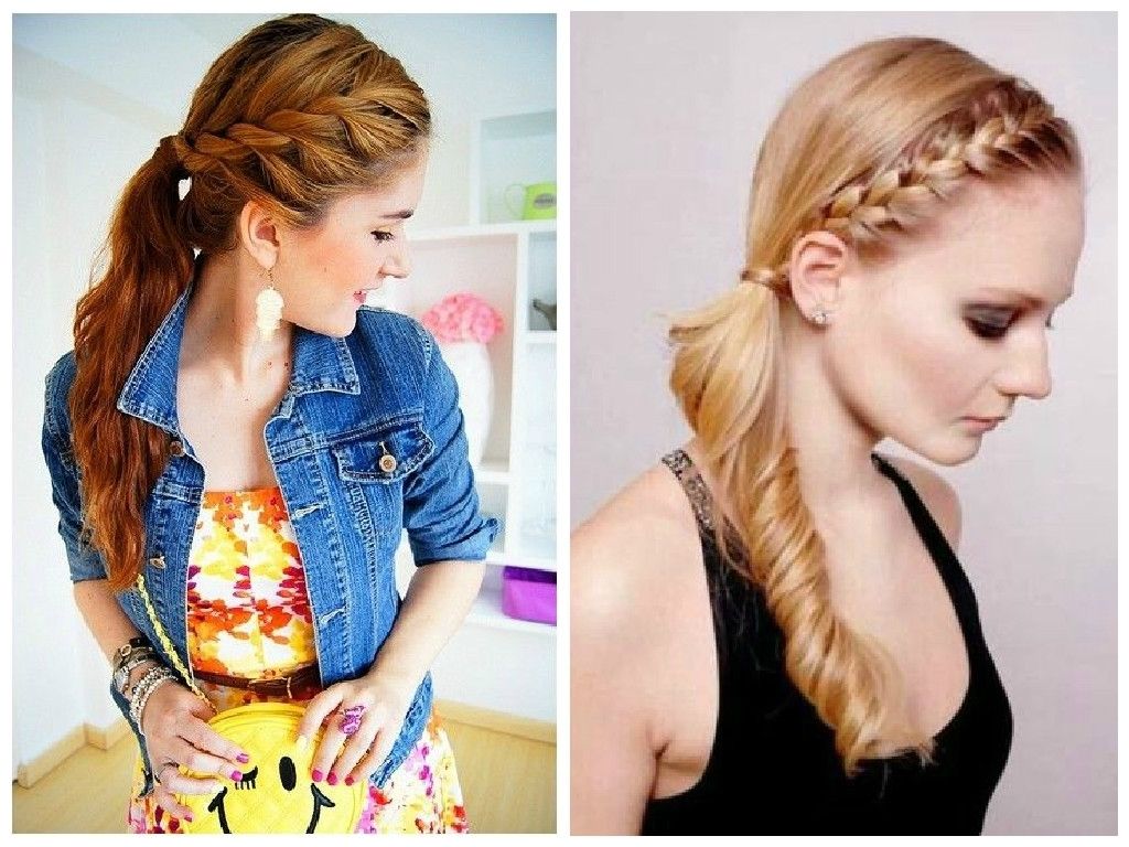 Current Braided Hairstyles With Ponytail Regarding The Best Crown Braid Hairstyle Ideas – Hair World Magazine (View 11 of 15)