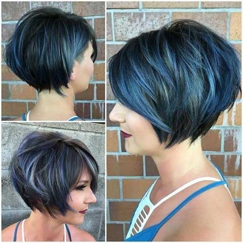 Famous Stacked Pixie Bob Haircuts With Long Bangs Intended For Popular Short Stacked Haircuts You Will Love (View 12 of 15)