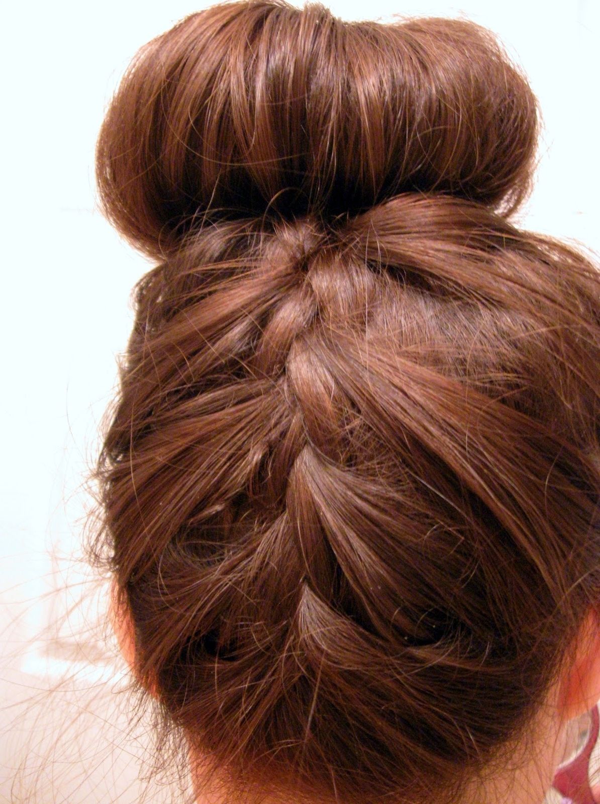 Famous Upside Down French Braids Into A Bun Intended For Simply, Autumn Rush: Upside Down French Braid & Top Knot! (View 15 of 15)