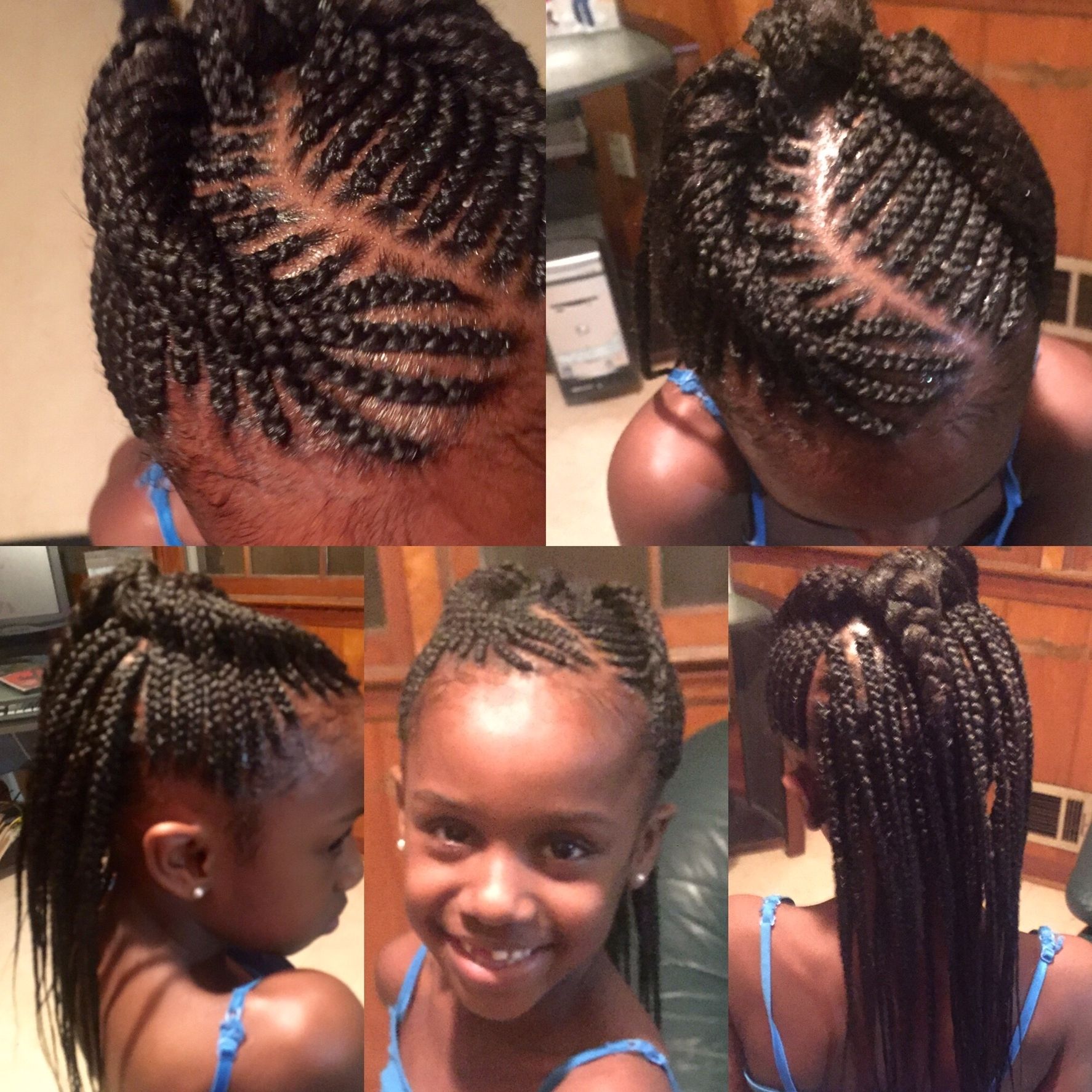 2021 Latest African American Side Cornrows Hairstyles