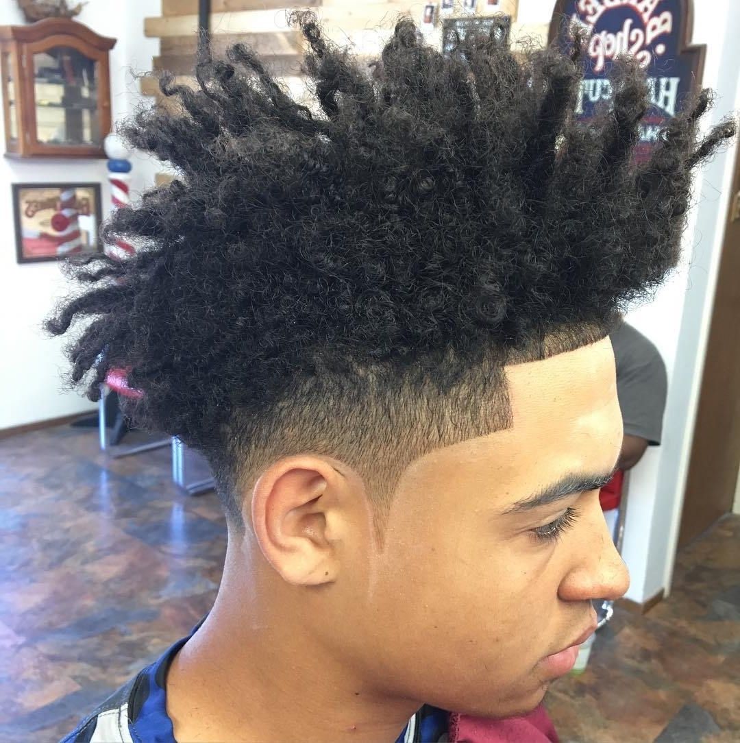 Fashionable Braided Hairstyles With Tapered Sides With 50 Fade And Tapered Haircuts For Black Men (View 6 of 15)