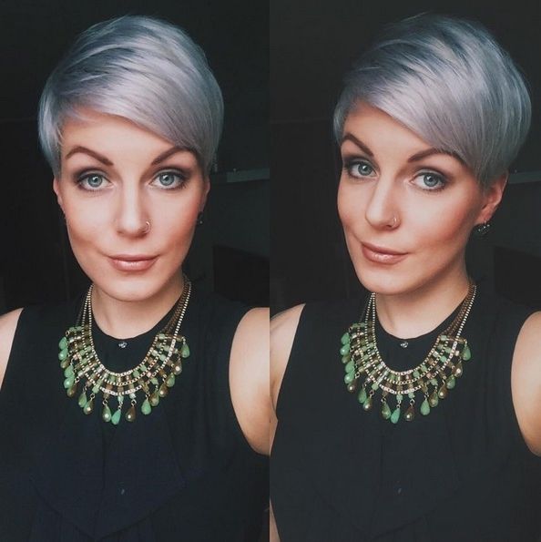 Fashionable Silver And Brown Pixie Haircuts With Regard To 25 Cute Balayage Styles For Short Hair – Popular Haircuts (View 14 of 15)
