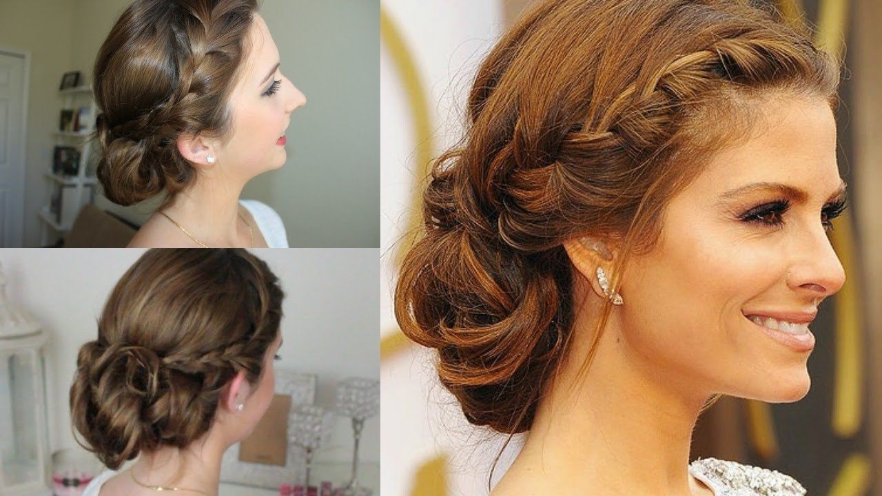 Fashionable Unique Braided Up Do Hairstyles Throughout Quick & Easy Braided Messy Updo (View 11 of 15)