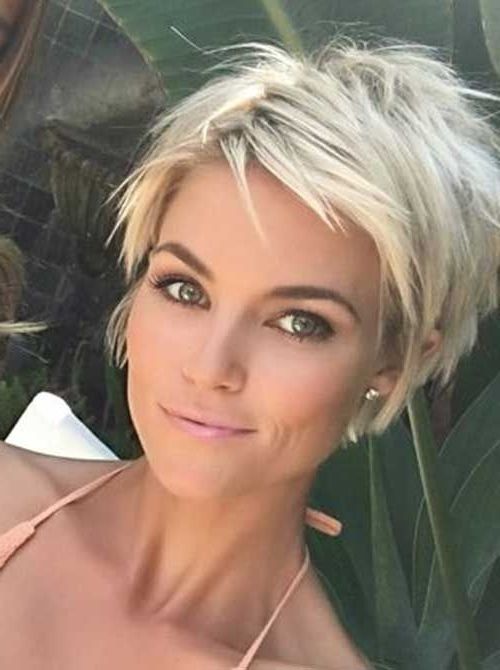 Favorite Ashy Blonde Pixie Haircuts With A Messy Touch Throughout Cute Hairdos And Haircuts For Short Hair (View 10 of 15)