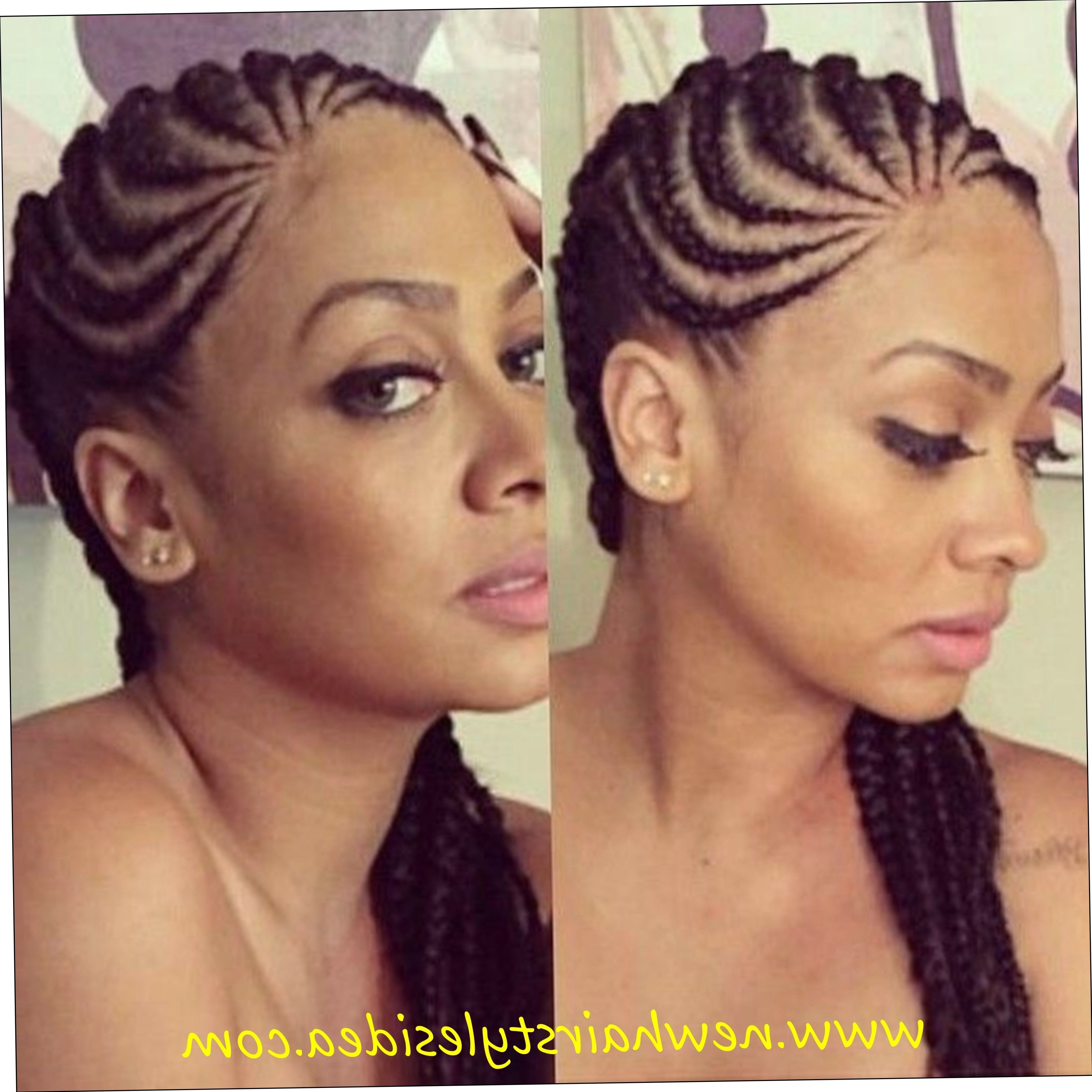 Favorite Cornrows Hairstyles For Oval Faces Intended For Cornrows Styles For Oval Faces Cornrows Hairstyles For Women  (View 1 of 15)