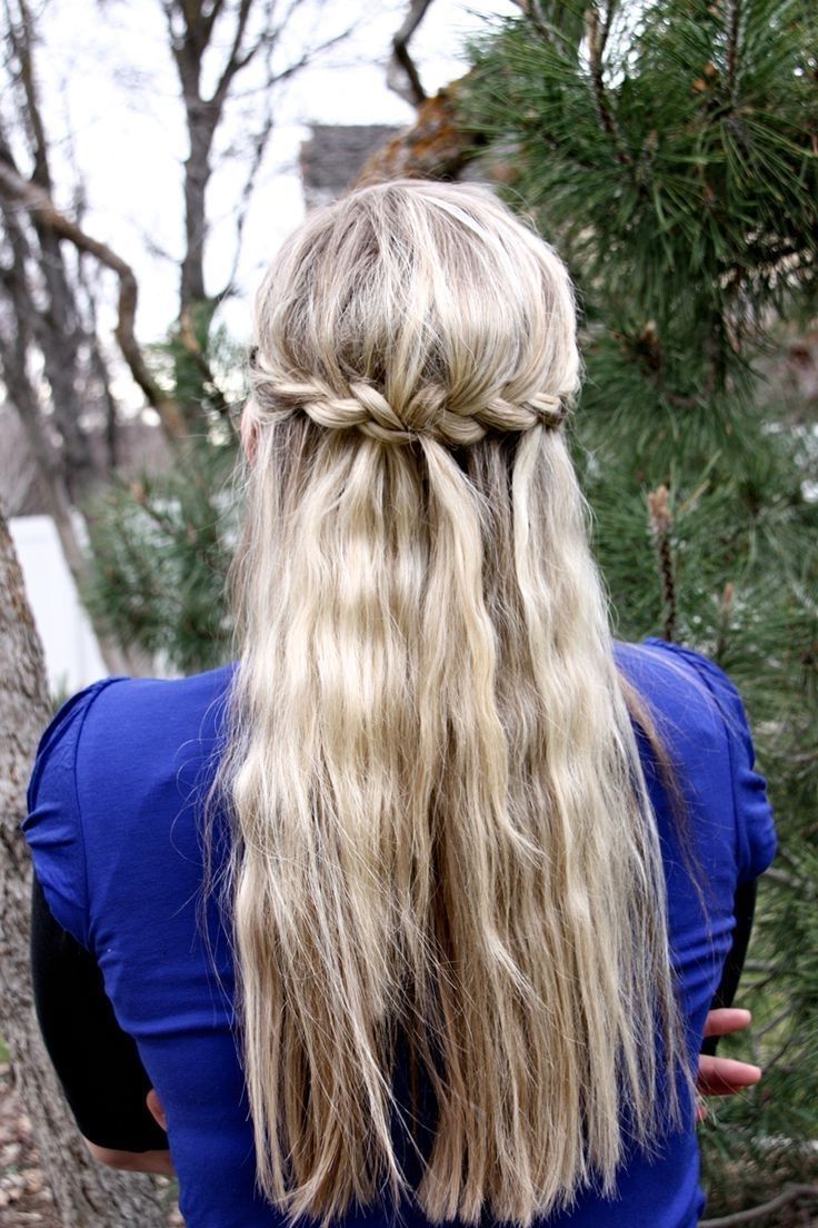 French Braid Intended For Favorite Half Updo With Long Freely Hanging Braids (View 9 of 15)