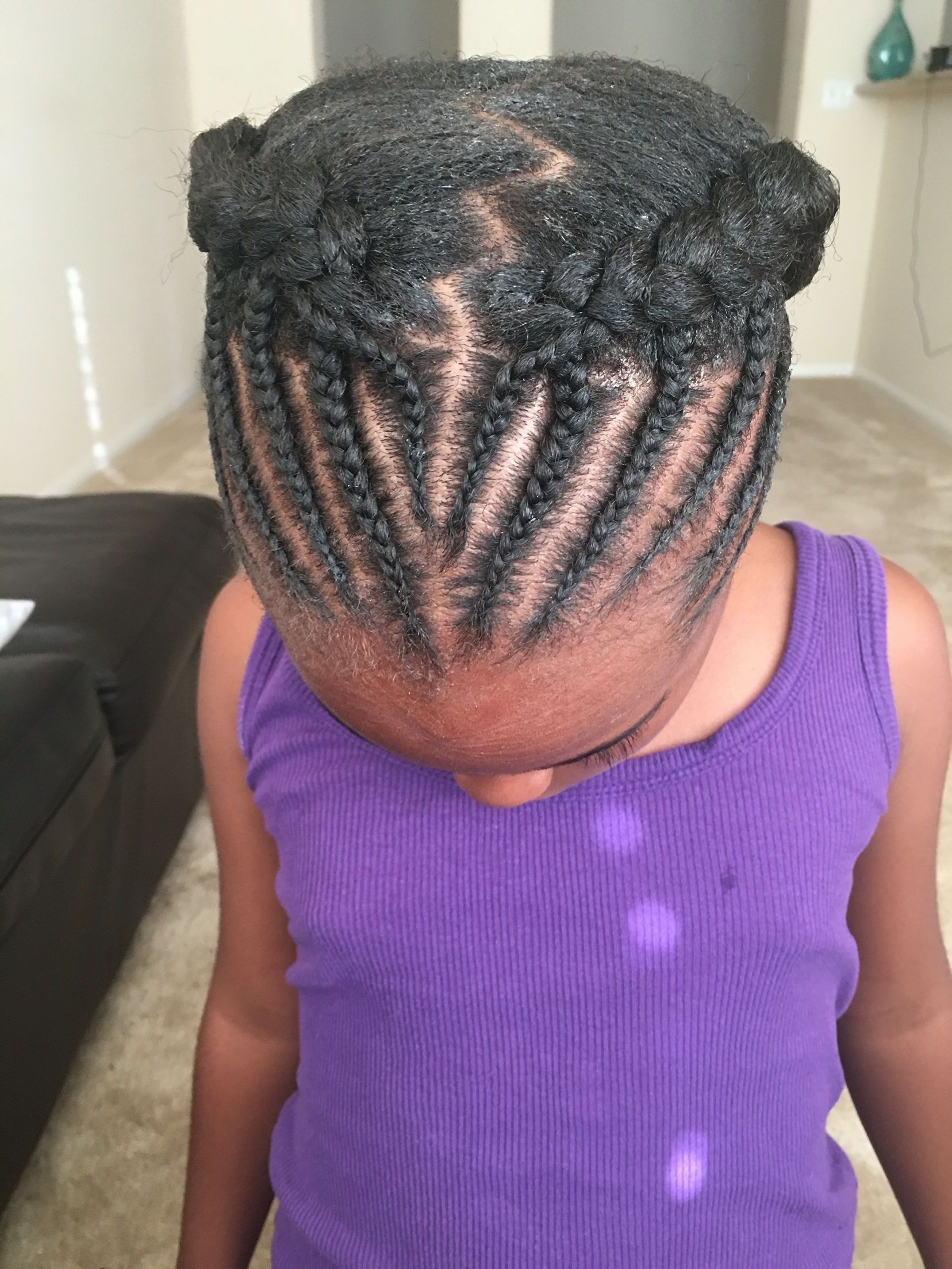 Goddess Braids, Half Braided, Halo, Beehive, Black Girl Hair In Most Recent Cornrows Hairstyles Without Extensions (View 9 of 15)