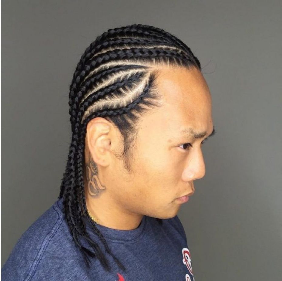 Hair Styles: Sleek Cornrows Braides Hairstyles For Men With Short In Most Current Thin Cornrows Hairstyles (View 3 of 15)