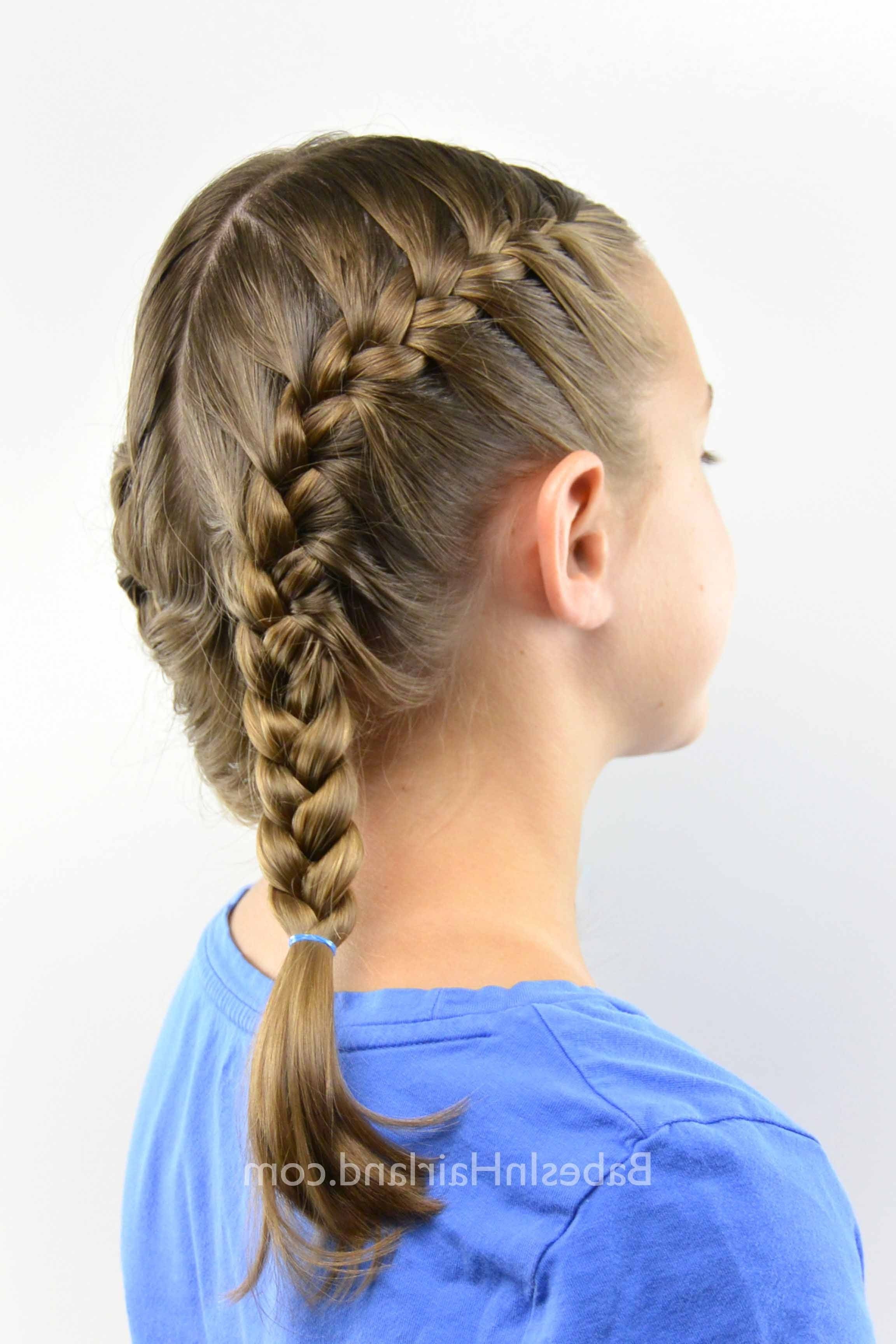 How To Get A Tight French Braid – Babes In Hairland In Best And Newest Double Loose French Braids (View 6 of 15)