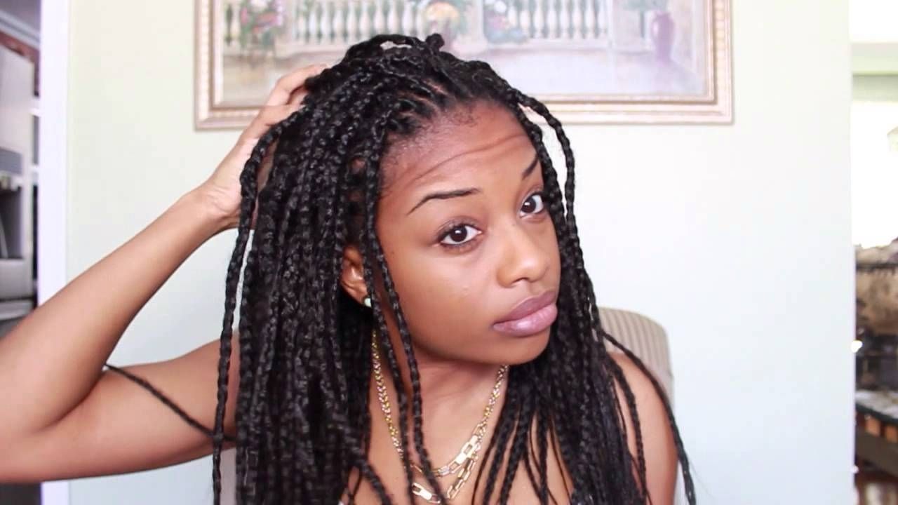 How To Refresh 6 Weeks Old Box Braids & Twists With Regard To Trendy Twist From Box Braids Hairstyles (View 14 of 15)