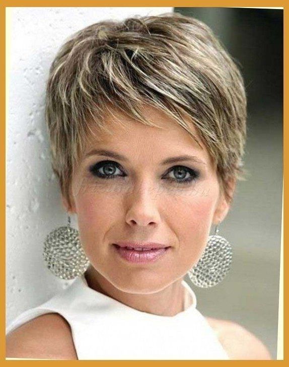 Image Result For From Brunette To Blonde Pixie Cut Over 50 Fat Face Throughout Most Popular Ashy Blonde Pixie Haircuts With A Messy Touch (View 15 of 15)