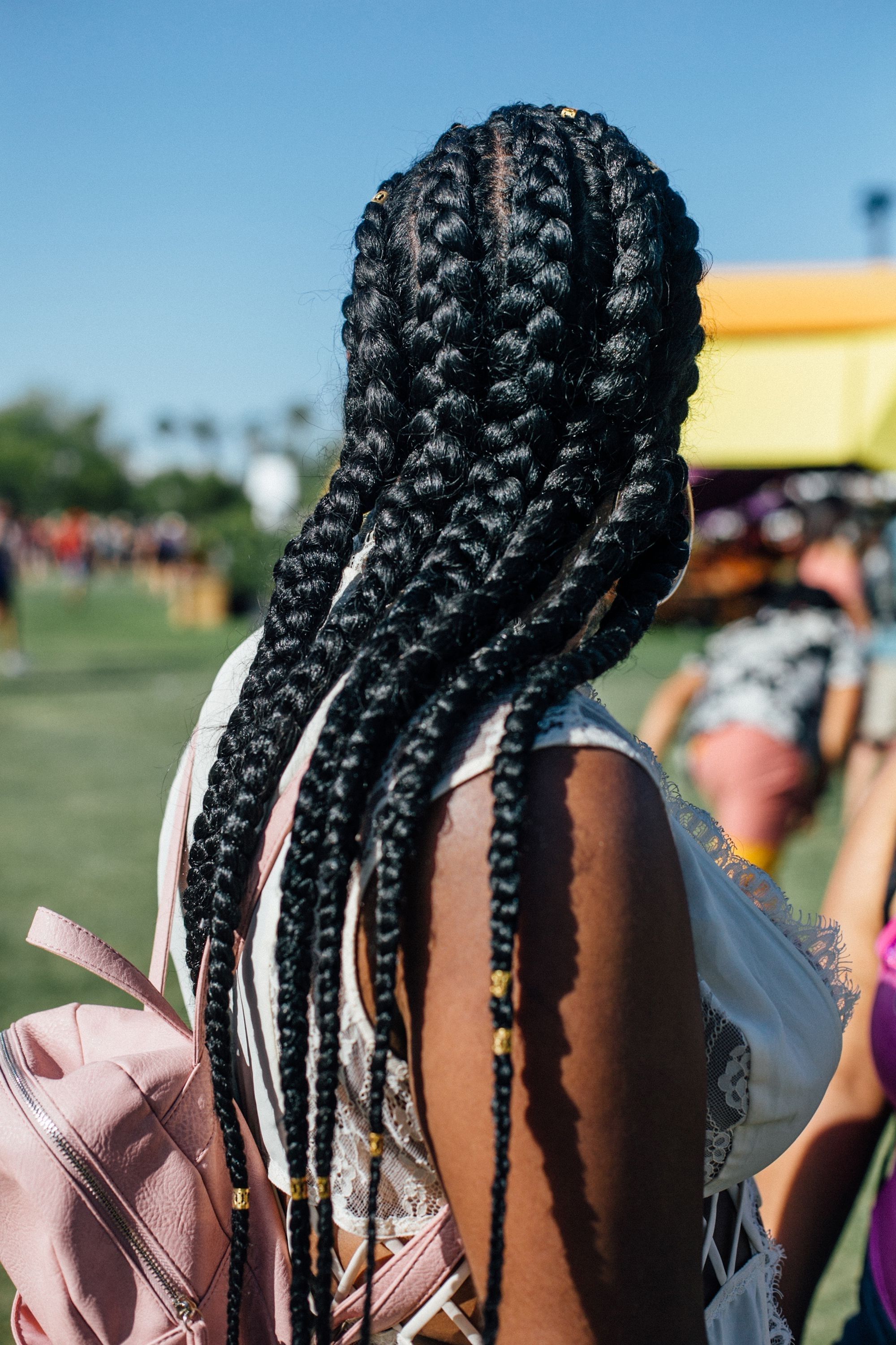 Latest Crazy Cornrows Hairstyles Throughout Coachella 2017 Beauty Trends – Natural Hair Box Braids (View 13 of 15)
