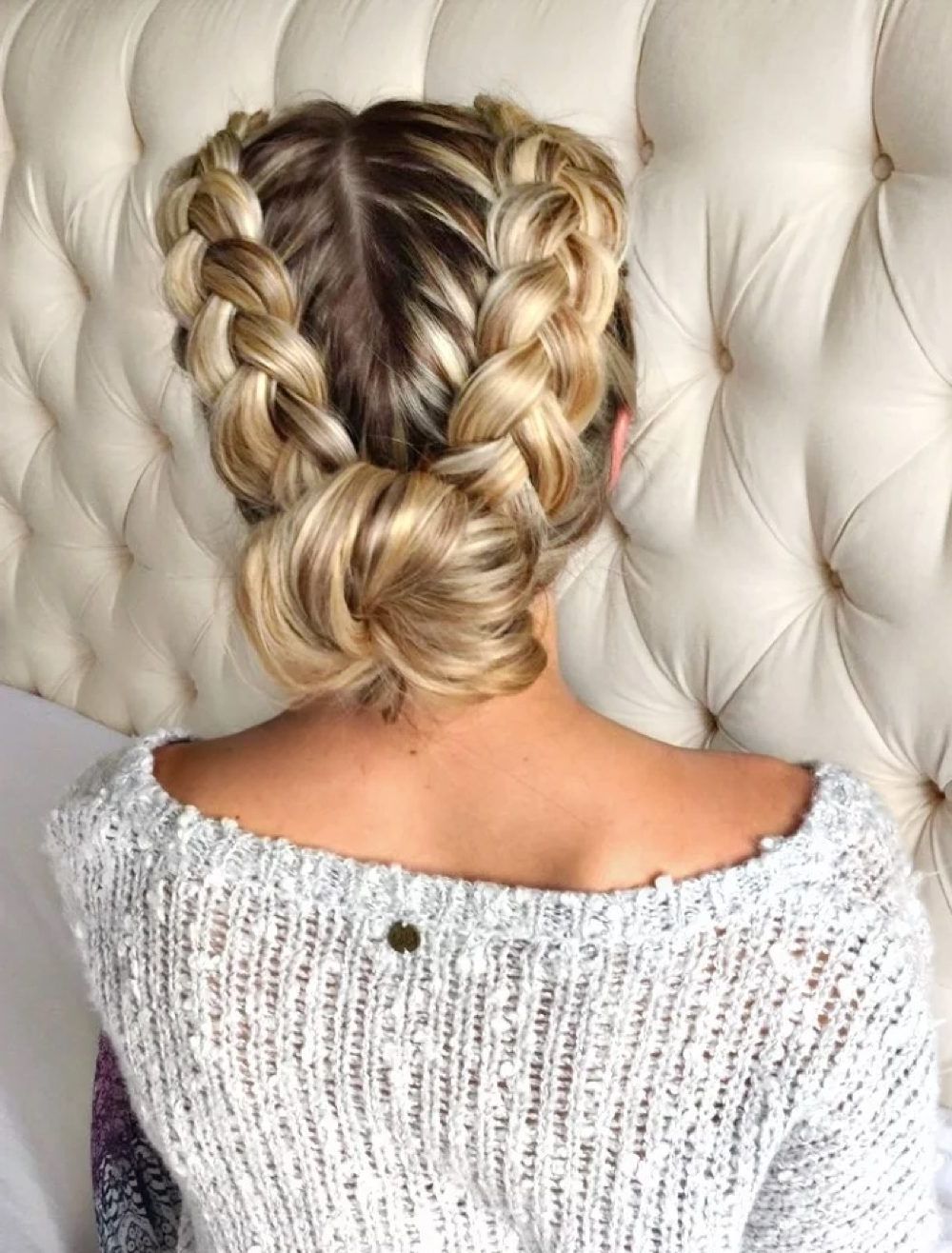Latest Loose Side French Braid Hairstyles Throughout 28 Gorgeous Braided Updo Ideas For  (View 11 of 15)