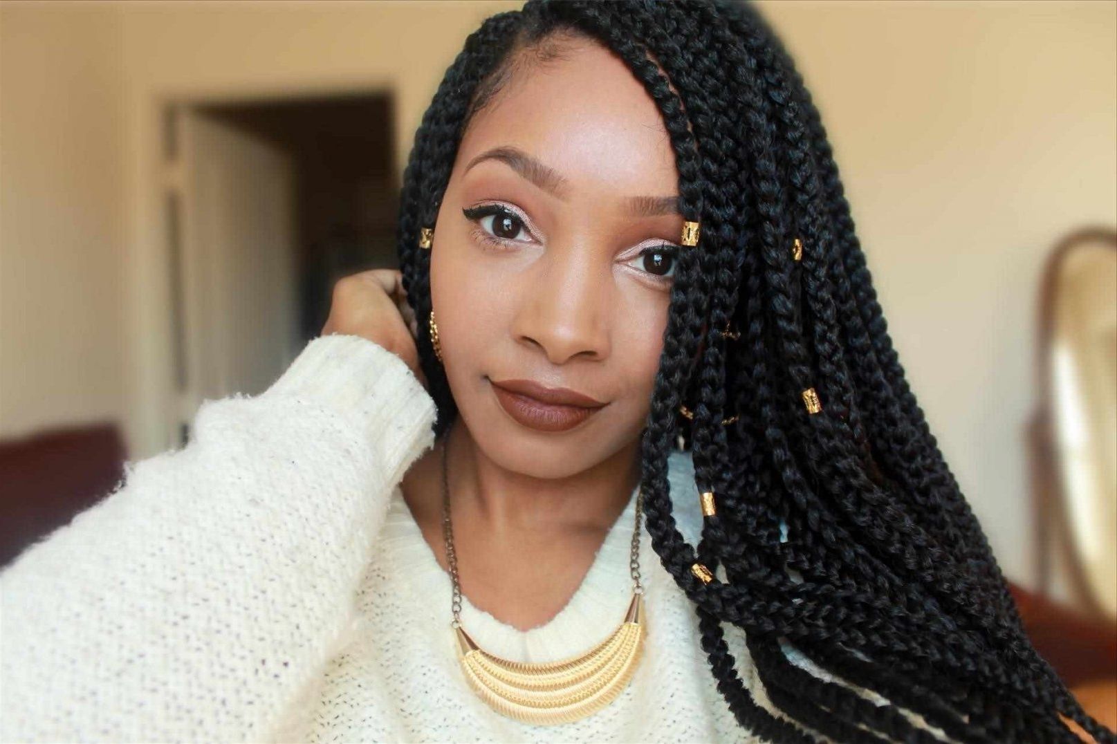 Latest With Famous Twist From Box Braids Hairstyles (View 10 of 15)