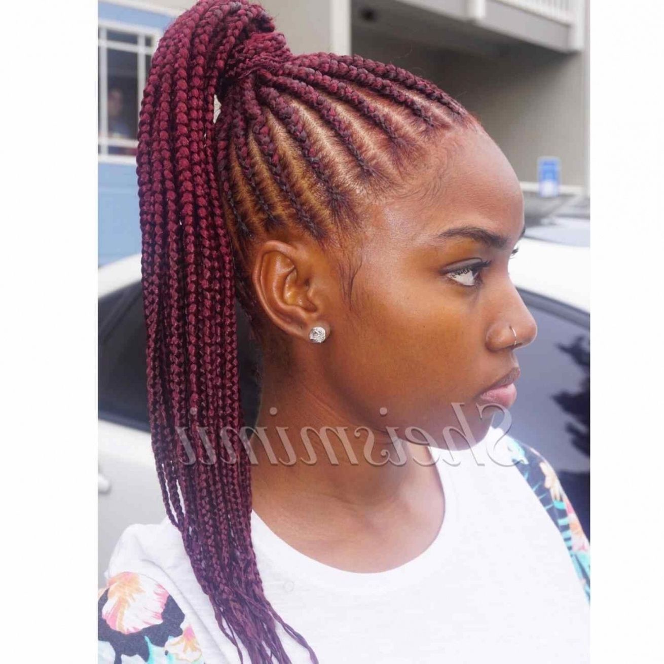 Most Current Cornrows Ponytail Hairstyles With African Braid Ponytail Hairstyles Rows Ghanabraids Cornrows Ponytail (View 6 of 15)