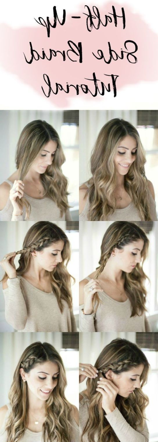 Most Current Flowy Side Braid Hairstyles Intended For Twisted Side Braid For Various Occasions (View 13 of 15)