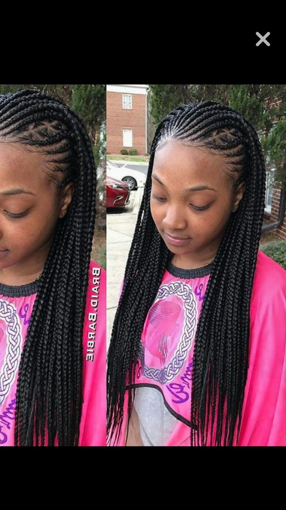 Most Popular Nigerian Cornrows Hairstyles Throughout Braided Hair Style For Nigeria Girls 2018 – Orlandowhite (View 9 of 15)