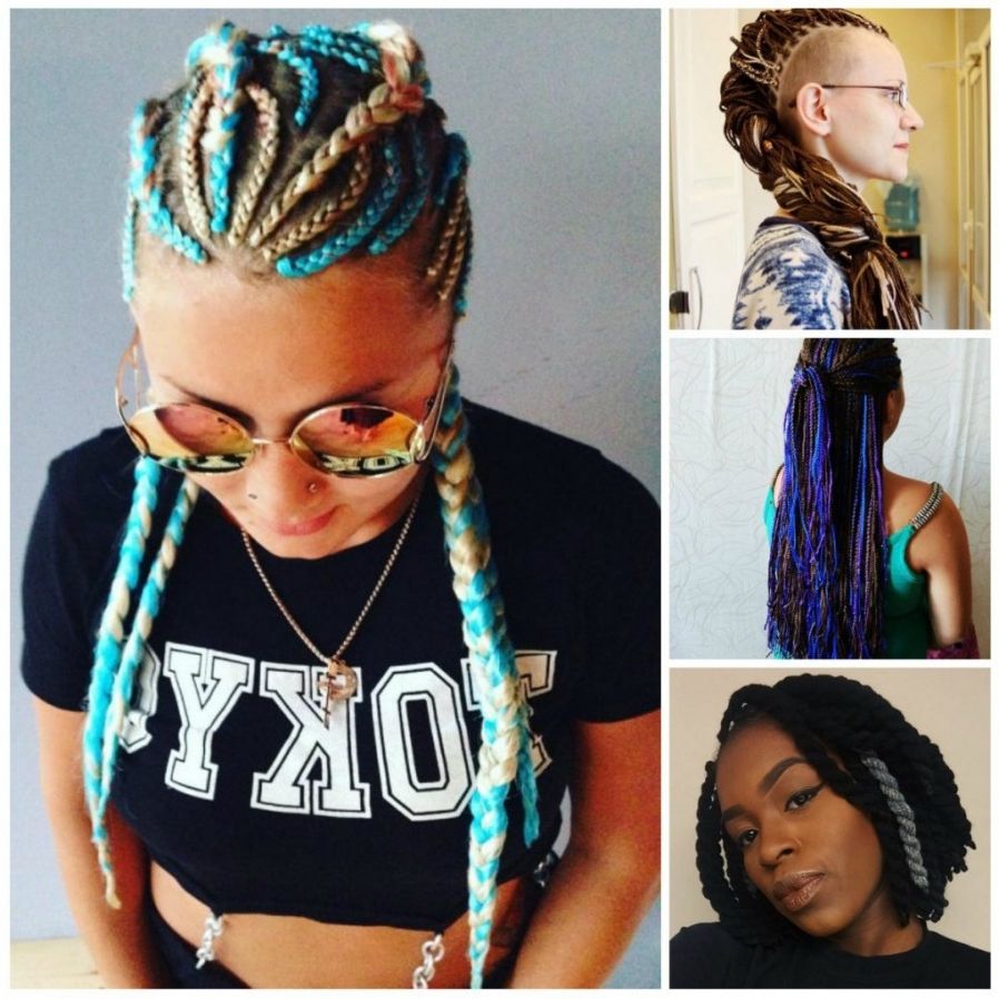 Most Recent Braided Yarn Hairstyles Pertaining To Yarn Braided Hairstyles – Haircuts And Hairstyles For 2017 Hair (View 1 of 15)