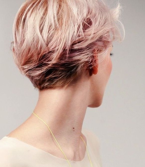 Most Recent Rose Gold Pixie Haircuts Within The 11 Best Hair – Dlsu Loss Images On Pinterest (View 6 of 15)