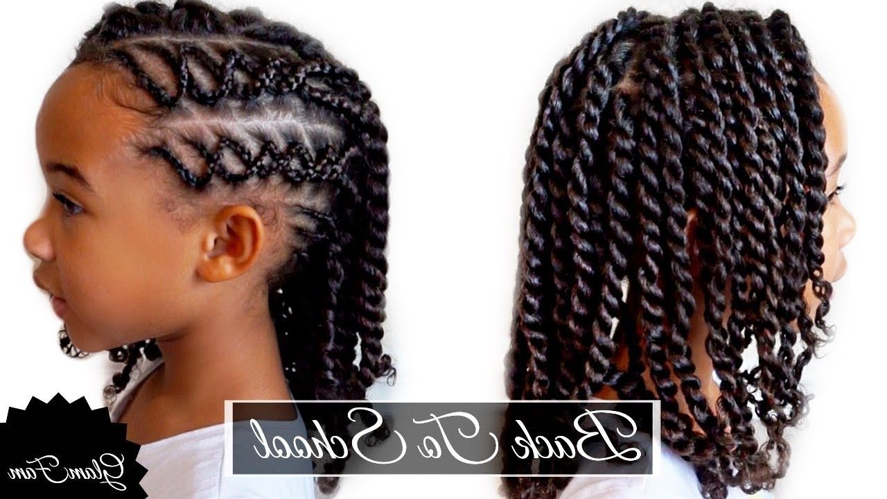 [%most Recently Released Braided Glam Hairstyles Throughout Braided Children's Hairstyle | Back To School Hairstyles [video|braided Children's Hairstyle | Back To School Hairstyles [video In 2017 Braided Glam Hairstyles%] (View 5 of 15)