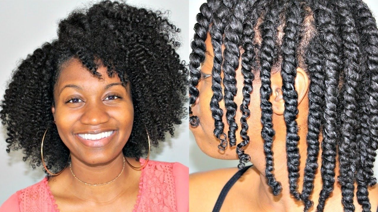 Natural Hair Flat Twist Out – Black Hair Information In Fashionable Flat Twists Into Twist Out Curls (View 7 of 15)