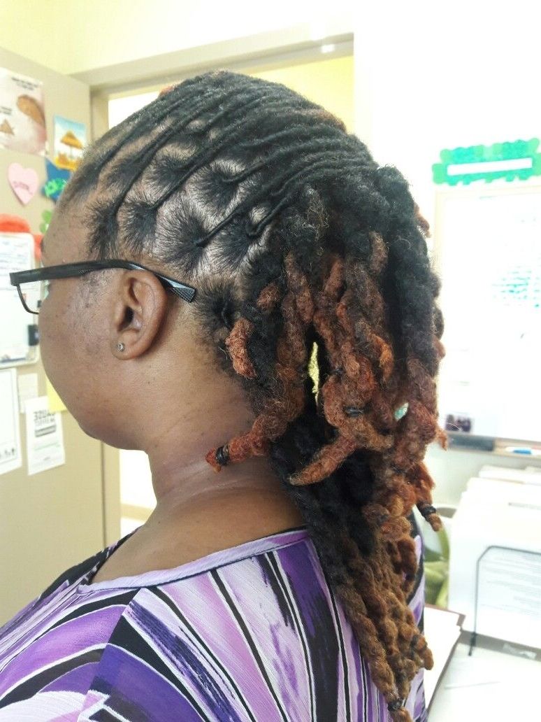 Needed A Style To Fit Under My Graduation Cap #graduation #locs With Trendy Cornrow Hairstyles For Graduation (View 9 of 15)