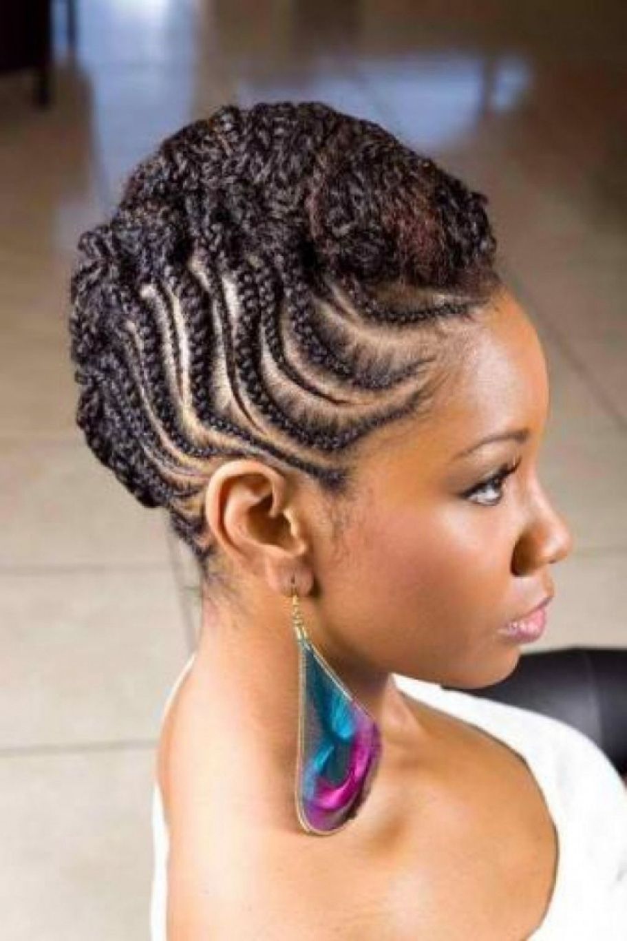 New Mohawk Braided Hairstyles 55 Inspiration With Mohawk Braided With Regard To Most Recent Chunky Mohawk Braids Hairstyles (View 10 of 15)