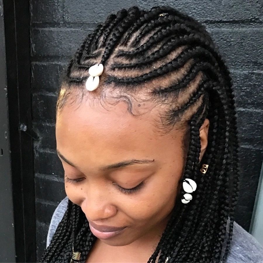 Newest Abuja Cornrows Hairstyles In Latest Hairstyles In Nigeria 2018 ▷ Tuko.co (View 9 of 15)