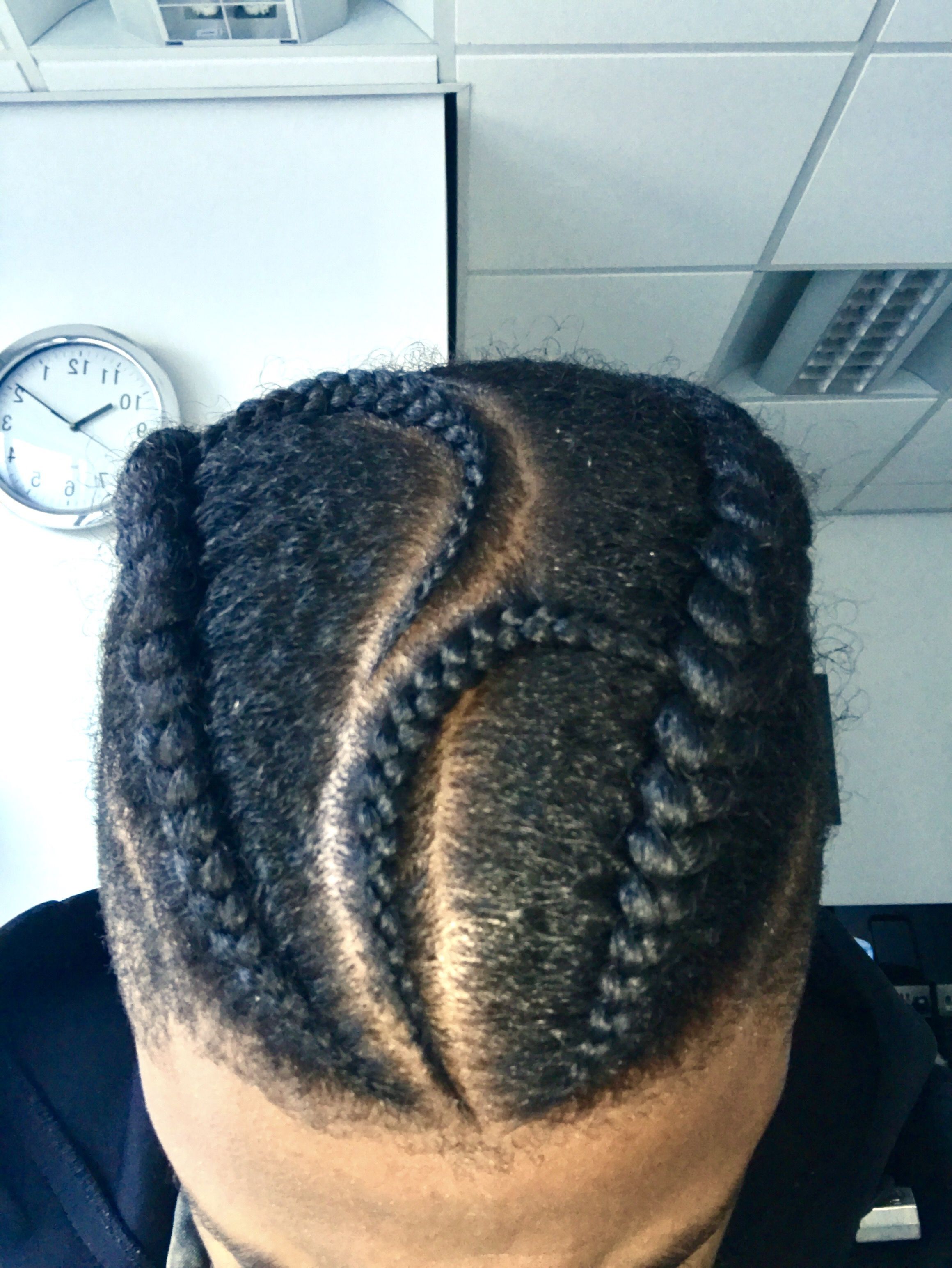 Newest Cornrows Hairstyles For Men Throughout Natural Man Hair Style For Black Men Braids Cornrows Donelondon (View 3 of 15)