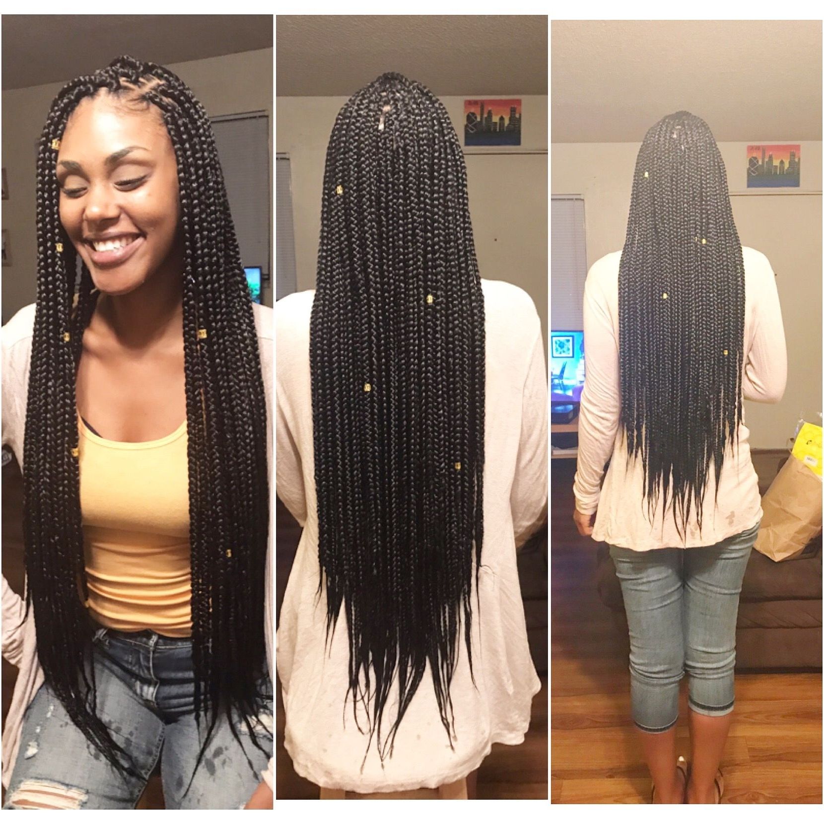 Pinterest Intended For Famous Thin Black Box Braids With Burgundy Highlights (View 7 of 15)