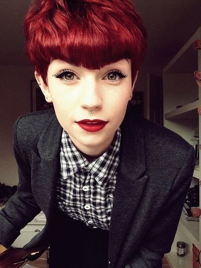 Pinterest Pertaining To 2018 Ravishing Red Pixie Haircuts (View 3 of 15)