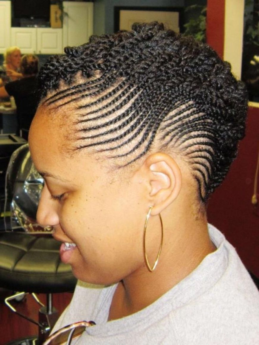 Popular Cornrow Mohawk Hairstyles Hair Intended For Tag: African Hair Braiding Cornrow Styles Mohawk – Hairstyle In Most (View 6 of 15)