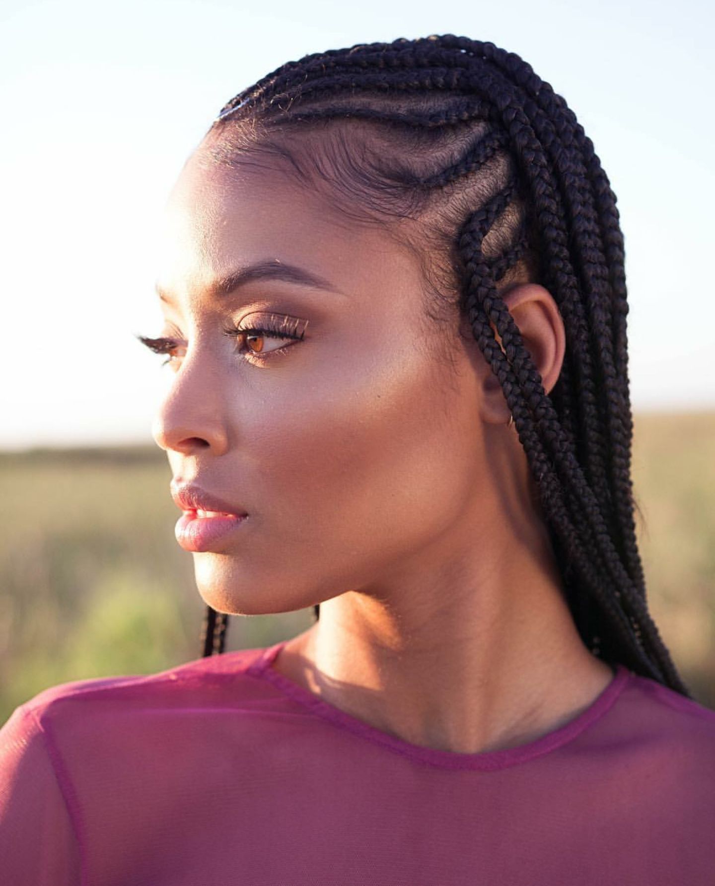 Popular Cornrows Hairstyles For Oval Faces With Regard To Braidedupforthesummer 19 Magnificent Braided Styles To Rock This (View 3 of 15)