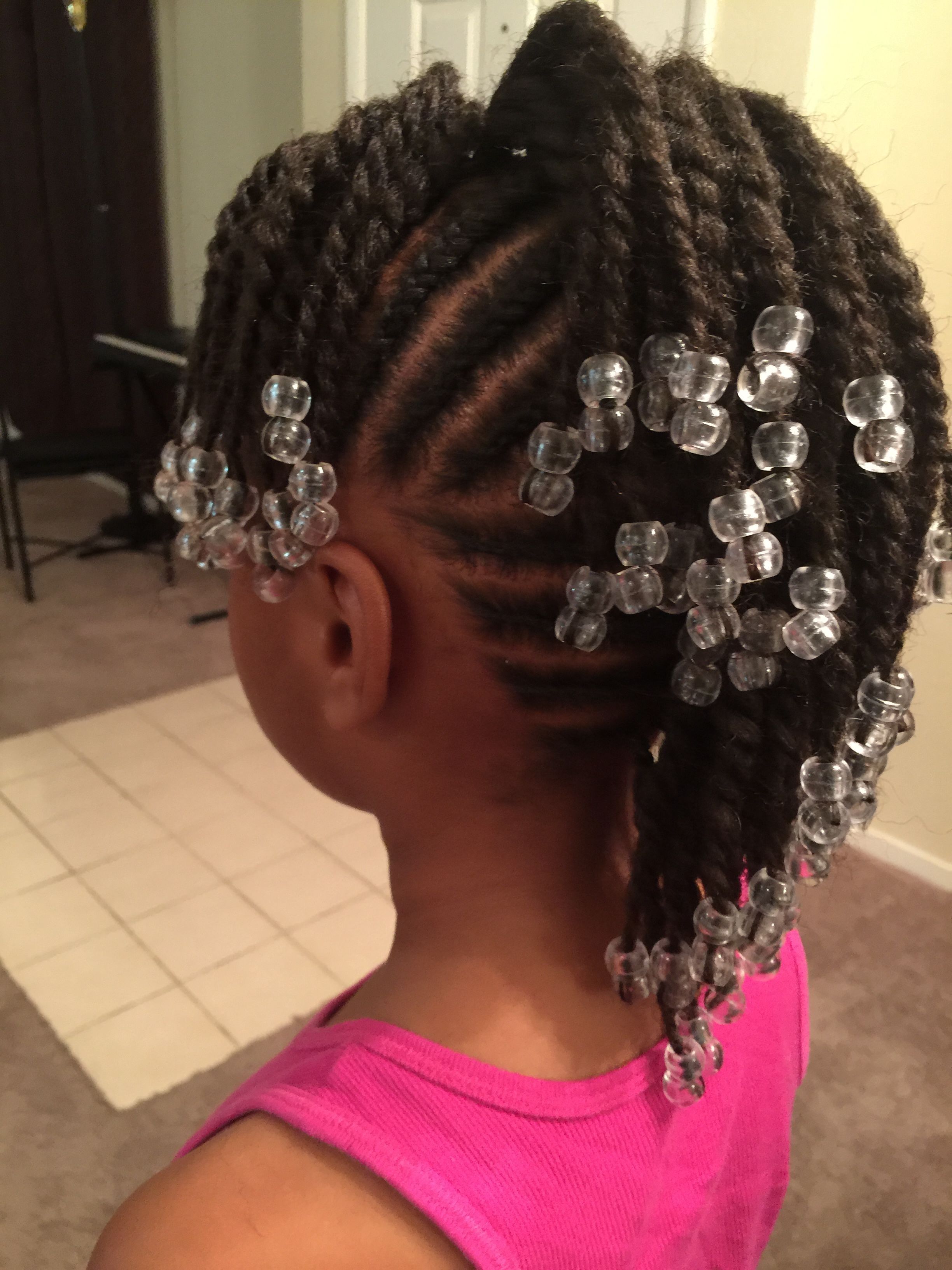 Preferred Cornrows With Artistic Beaded Twisted Bun With Regard To Simple Cornrows, Braids, Little Girl Braids, Black Hairstyles, Beads (View 1 of 15)