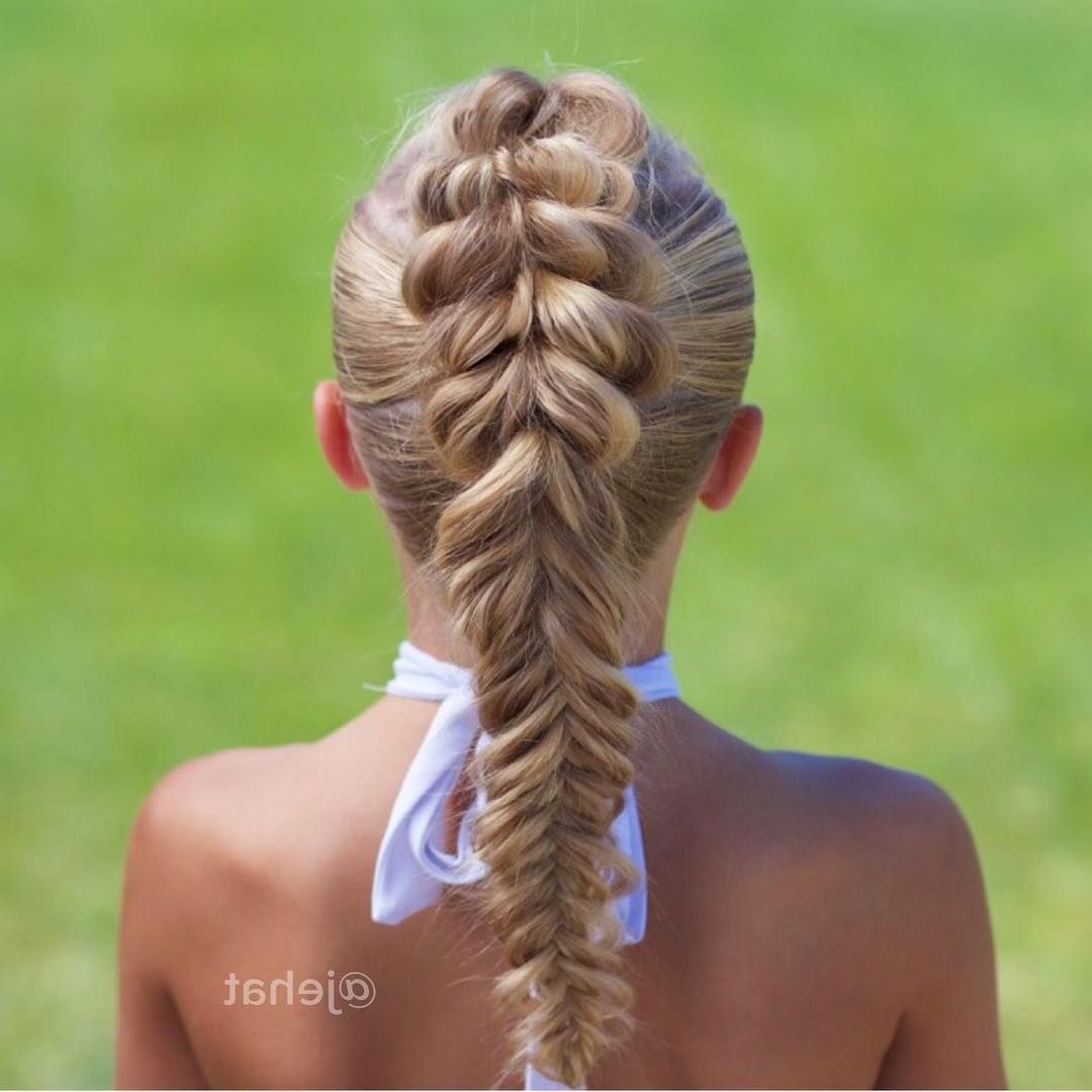 Preferred Reverse Braid Mohawk Hairstyles For Jehat Hair — Mohawk Pull Thru To Reverse Fishtail For Dance (View 15 of 15)